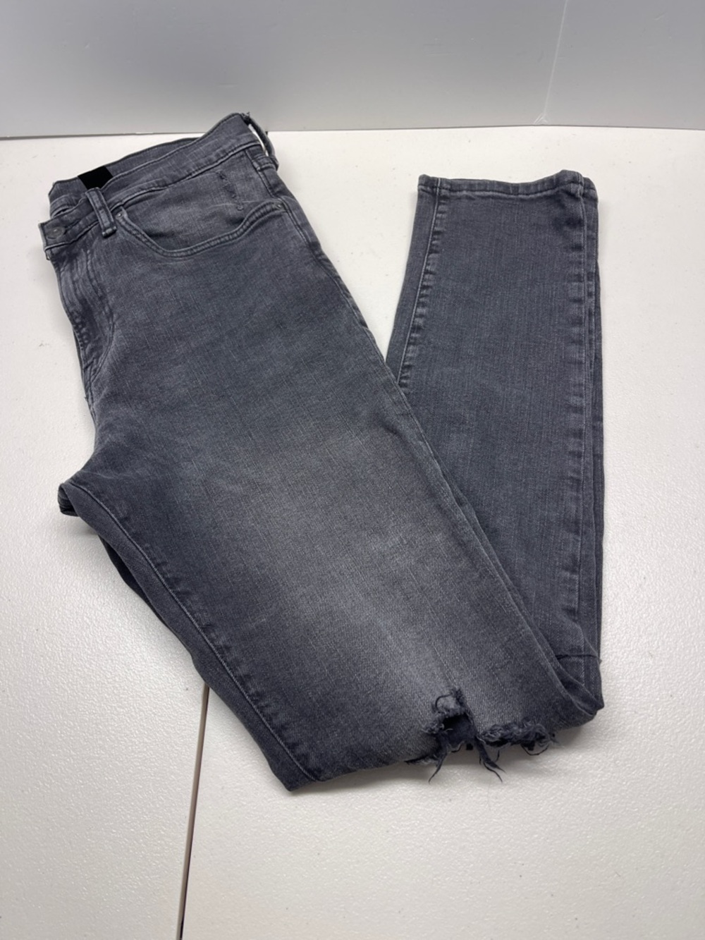 &denim Men's Black Washed Slim Jeans